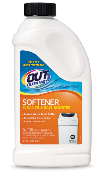 OUT Filter Mate® Water Softener Cleaner & Salt Booster